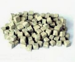 700 Keramik Pflastersteine kl. Granit quadratisch 1:35 / 32