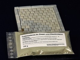 Diorama Zubehr, Fugenmaterial grau, 150g