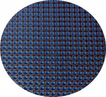 Quadratloch (Q 1,2) 0,5 x 250 x 400 mm Alu Lochgitter