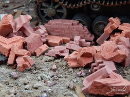 Trmmer rot 200g Juweela 1:35